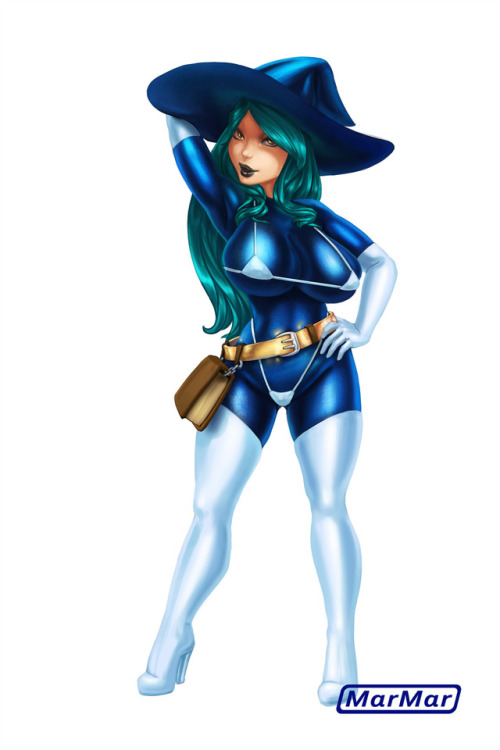 Character Reference of Liru’s Latex Witch adult photos