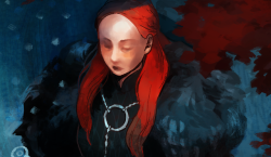 Sketchytea:  “When The Snows Fall, And The White Winds Blow, The Lone Wolf Dies,