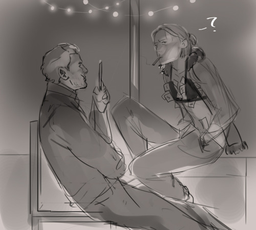 donc-desole:Someone in livestream mentioned something about some sort of Noir Au. So, I started dood
