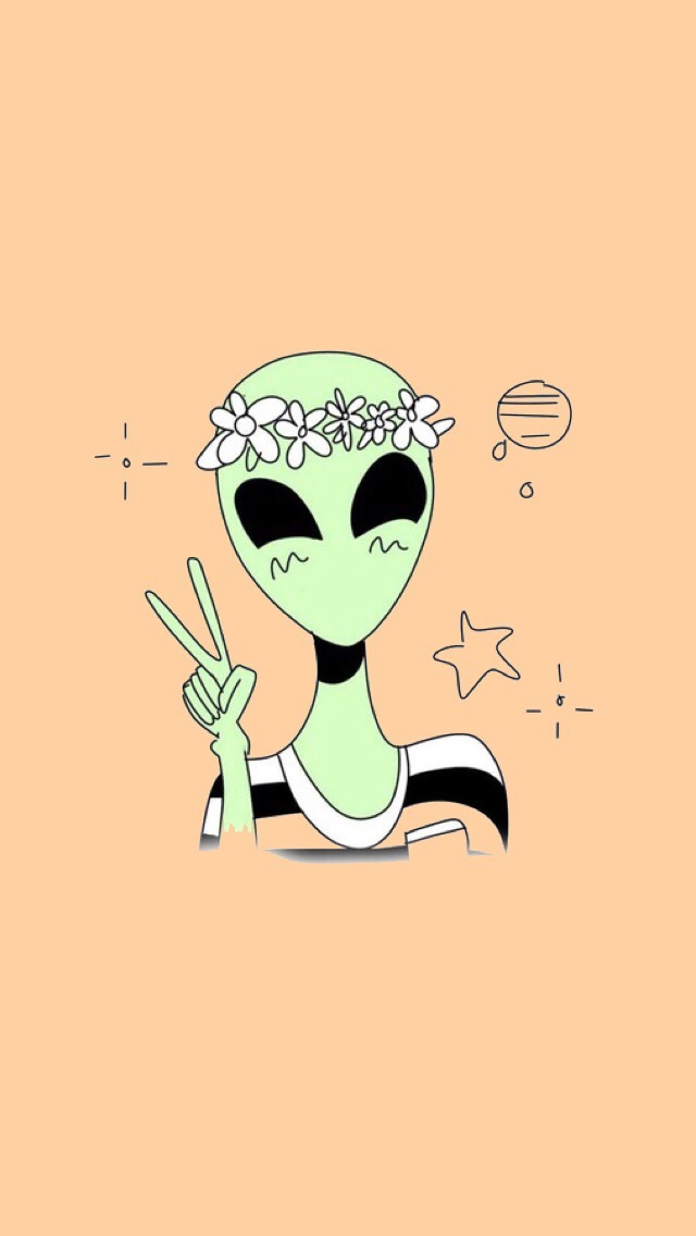 alien wallpaper, Tumblr