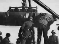 enrique262:German heavy artillery in action during the siege of Sevastopol.
