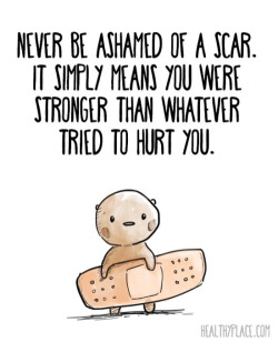 catsdogsblog:  Animals are strong as you, as me, as all of usLove them, love their scars…