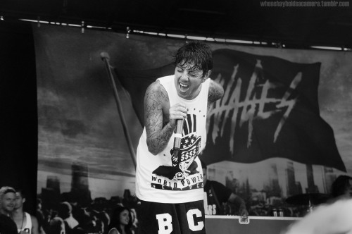 David Schmitt of Breathe Carolina | Warped Tour 2014