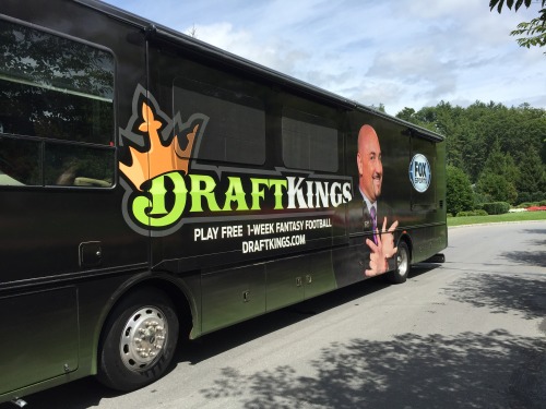 Jay Glazer’s #GlazeAcrossAmerica tour with Draft Kings continued through New Orleans Saints practice