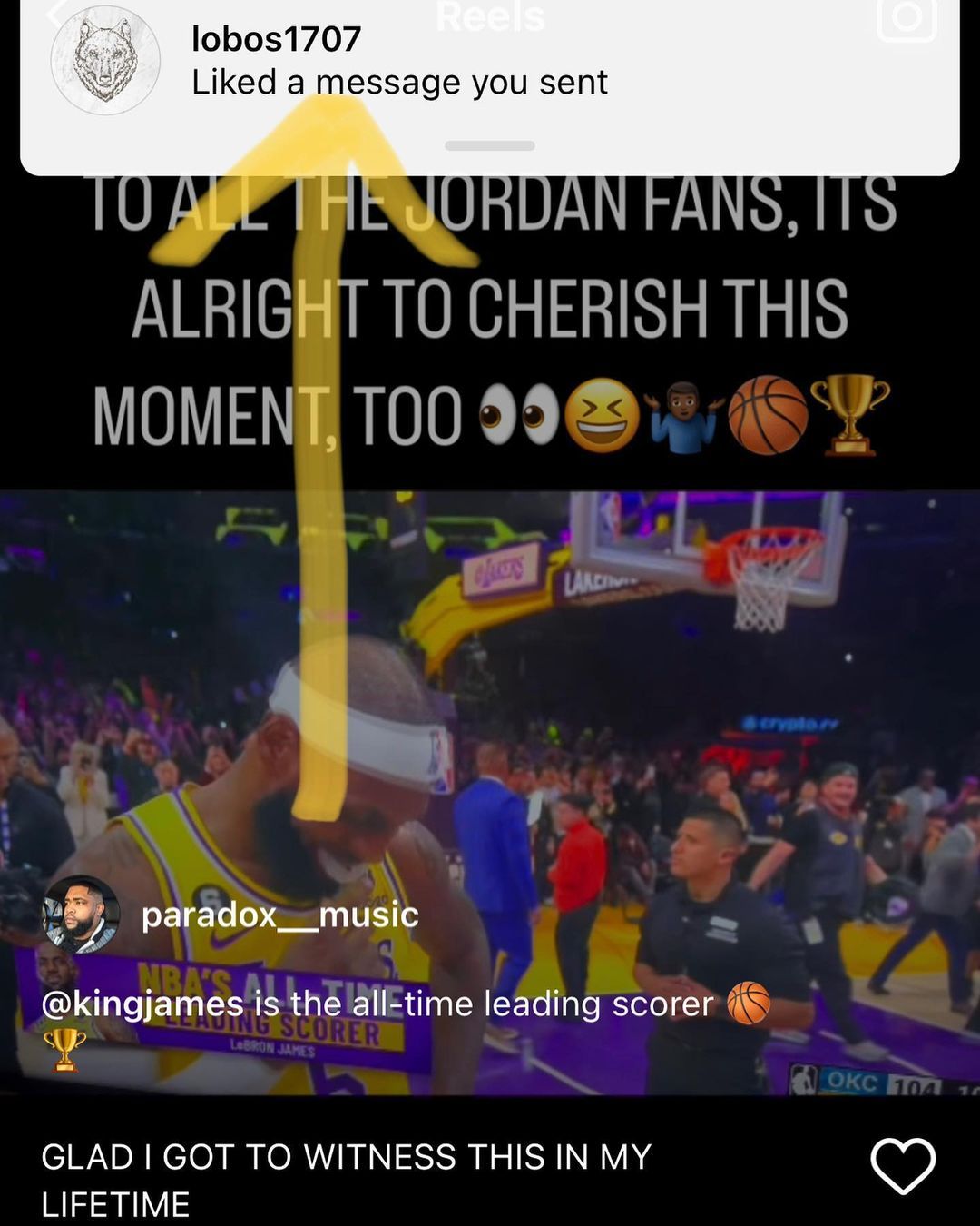 Thanks to @lobos1707 for the love 🍹
@kingjames is the all-time leading scorer 🏀🏆
GLAD I GOT TO WITNESS THIS IN MY LIFETIME
#BlackFutureYear #BlackHistoryMonth #AllTimeScoringLeader #Lebron #LebronJames #KingJames #Jordan #Kobe #Bron #Olajuwon #Shaq...