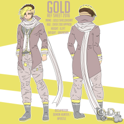 oki-doki-oppai:  My oc gold now has a ref