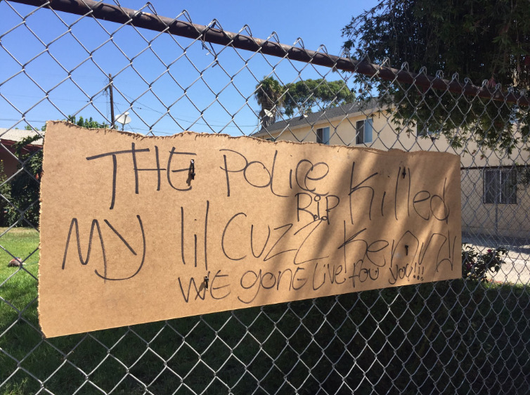unfriendly-black-h0ttie:  4mysquad:    Spotted down the street from where an #LAPD