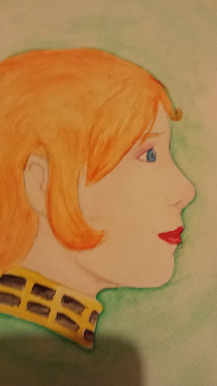 Unfortunately my camera washes out all the detail but Margarite and Christóbal are finished, 