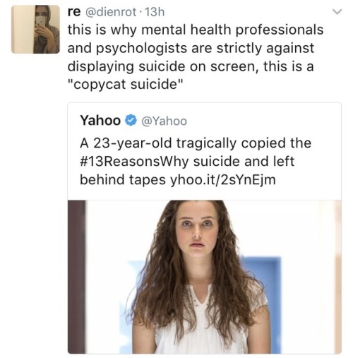 mintedpotters: onyourleftbooob: [link] (Suicide Trigger Warning) Hey look its exactly why we’v