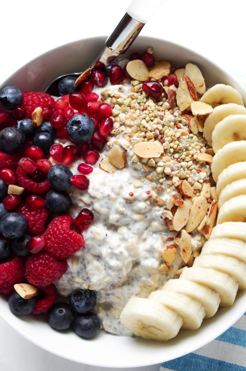 fullcravings:  Easy Vanilla Overnight Oats adult photos