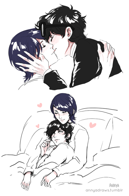 annyadraws:Have some cute Shukita doodles Pls consider following me on twitter since this hellhole i