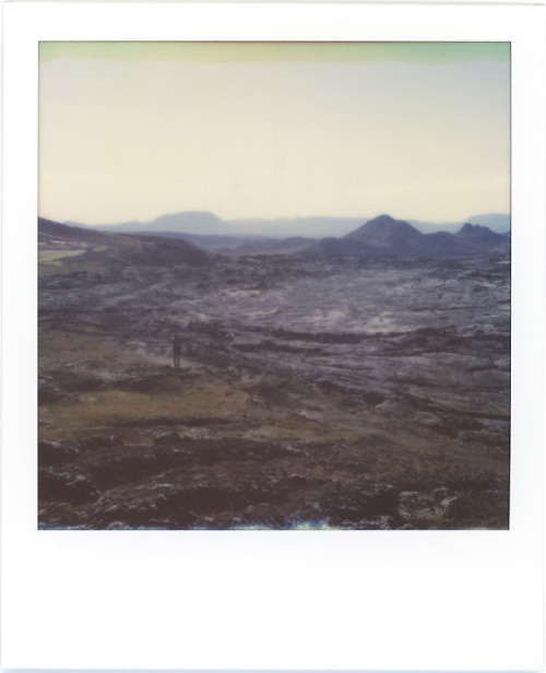 Alone in the worldSomewhere in IcelandPolaroid SLR670-S, Polaroid Originals Color 600