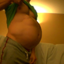 Porn photo mpreg-man:Dads belly started to heave and