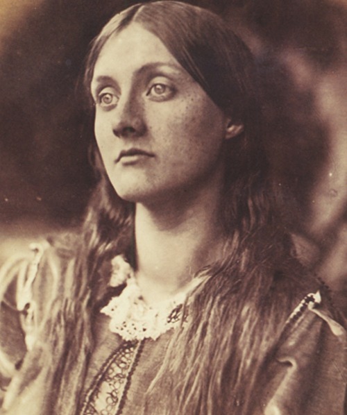 Julia Jackson [Virginia Woolf’s mother] photographed by Julia Margaret Cameron.