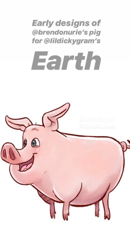 Brendon is featured on Lil Dicky’s video Earth and he plays a pig!Instagram: patrickianmoss, iHeartR