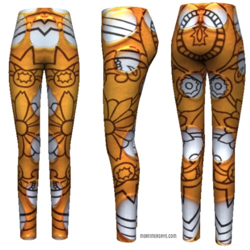 mortimer-says:  Would you or your lady wear a pair of leggings featuring a photo of some of my shatter? :)