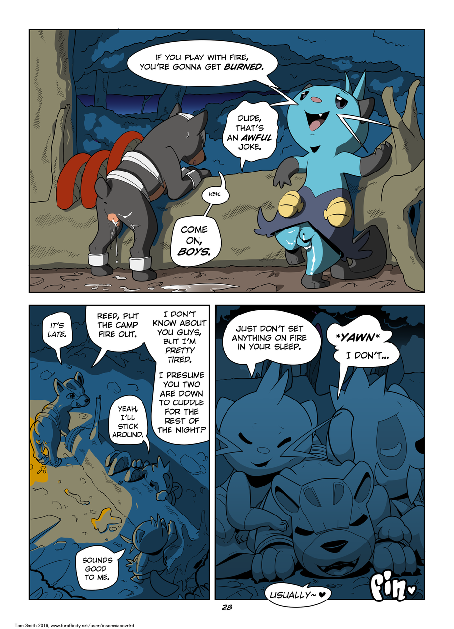  [Comic] Playing With Fire: pt II - All Pages (text post) 