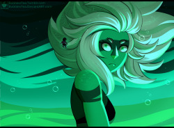 bubbles-sketches:  “GO!”Malachite is so cool in a messed up sort of way