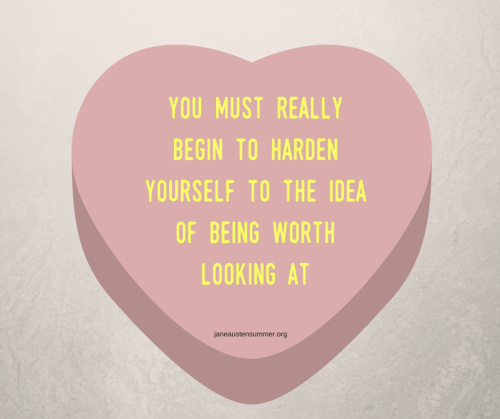 kcinpa:Jane Austen quote candy hearts from the Jane Austen Summer Program