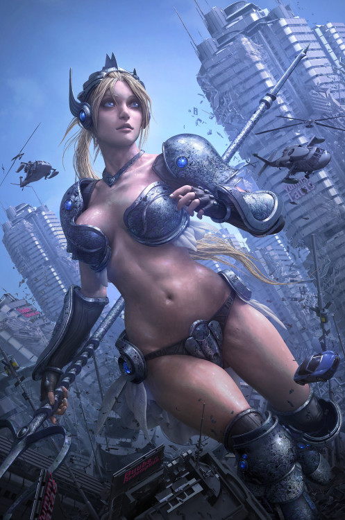  Valkyrie Saviors 3 Larissa cover artTek Tan https://www.artstation.com/artwork/Dxb4l9