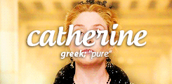 overrunbyscots:  Reign characters + name meaning 