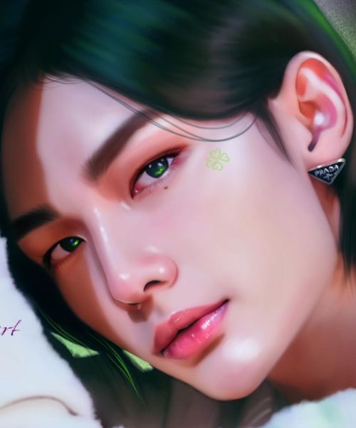  Hyunjin by my_hopeart He finally returned to us, our beloved, sunny boy!