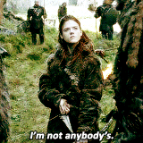  Ygritte Appreciation Week↳ Day 6: Favourite quote(s) or line(s) - The gods made