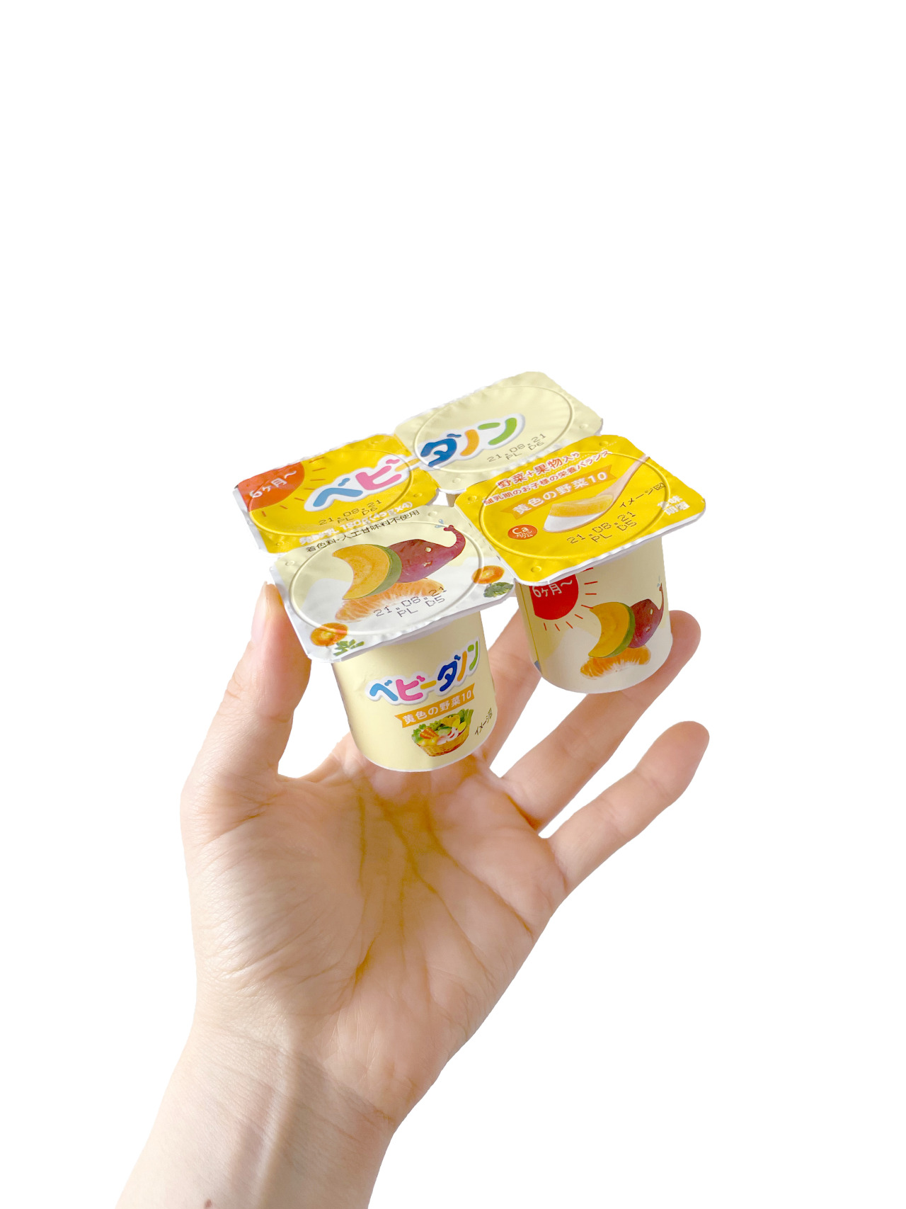 Yoghurt ベビーダノン 黄色の野菜10 6ヶ月からの離乳期用ヨーグルト Yoghurt ベビーダノン 黄色の野菜10 6ヶ月からの離乳期用ヨーグルト