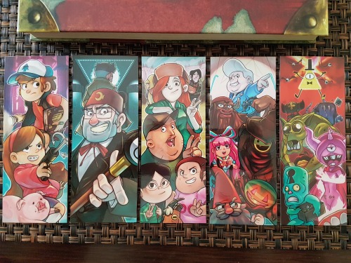 Now available on my Etsy shop… Gravity Falls bookmarks! :D>> Link to the article on Ets