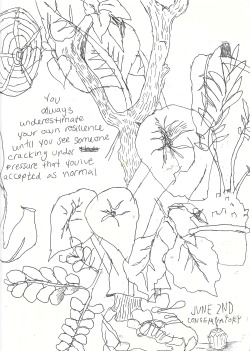 gradientgod:  June 2nd, Conservatory sketches