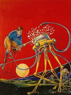 magictransistor:  Frank R. Paul (Startling Comics #49), The Spore of Doom, 1947.