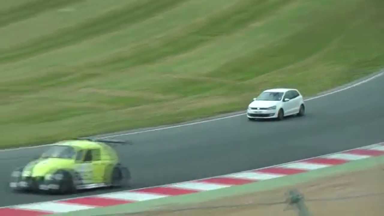 #SundayCarHumor: VW Polo Enters a Race on a Whim
Something amazing happened on the Fun Cup at Brand Hatch circuit in England last year: as the four hour race was nearing the end an intrepid driver in a stock…