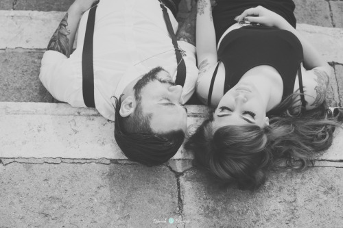 hellyesdianevulpine:  Classy mafia  Models: Diane Vulpine and Tommy AntoniniPh: Deborah Brugnera 