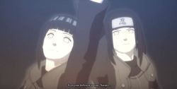 lady-nounoum:  Hinata reassuring Naruto ;3