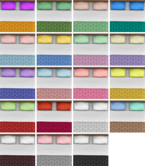 city living cobra cobana bed recoloured in 21 colourssfs download + dropbox downloadcredit to ea and