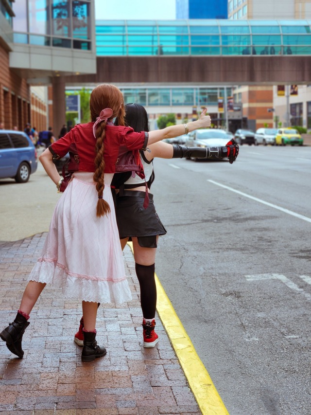 “No way, a car!!”
Wanted to finally share this awesome pic of my partner and I as Tifa and Aerith respectively on here!!