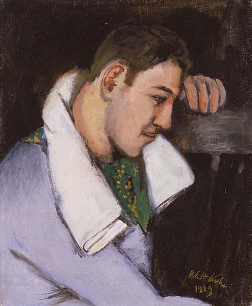 Walt Khun, Performer Resting, 1929The Phillips Collection