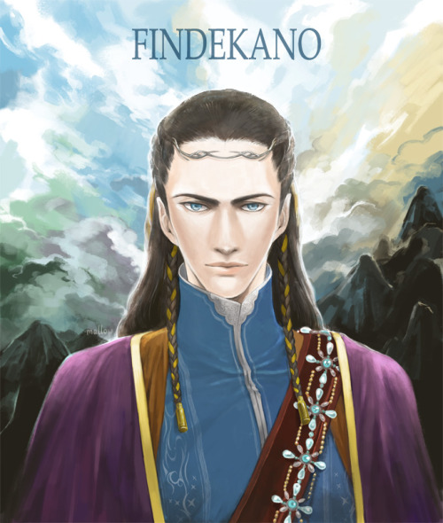 Portraits of Maehdros,Fingon and Finrod