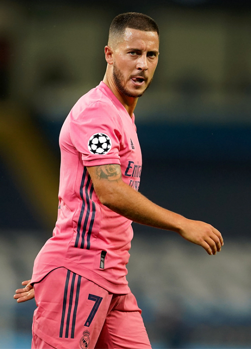 madridistaforever:Hazard during the match vs. Manchester City | August 7, 2020