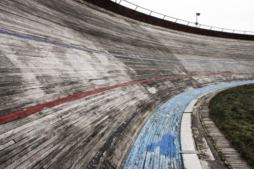 beautyofabandonedplaces: Meadowbank Velodrome, built for the 1970 Commonwealth Games in Meadowbank, 