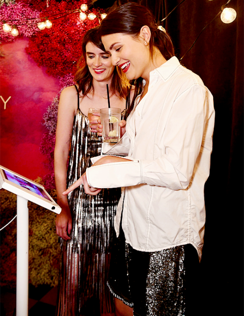 Phillipa Soo and Anna Wood attend as Entertainment Weekly Celebrates Its Annual LGBTQ Issue at the S