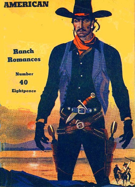 obsidian-sphere: American Ranch Romances. Cover from a series of Australian booklets, date and artis