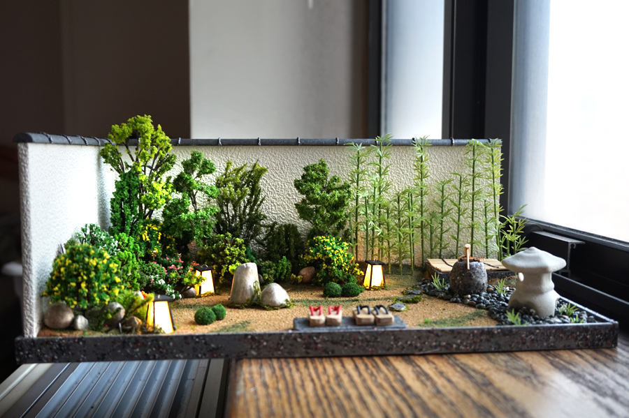 sosuperawesome: Miniature 1/12 Japanese Gardens, Restaurant and Bakery Dioramas,