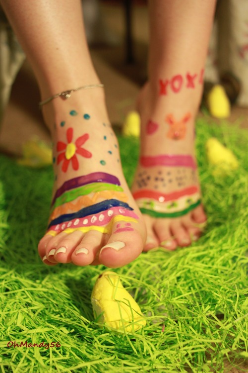 feet art