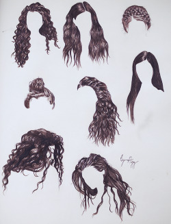 lordemusic:  aggsart:  Lorde’s hair  this