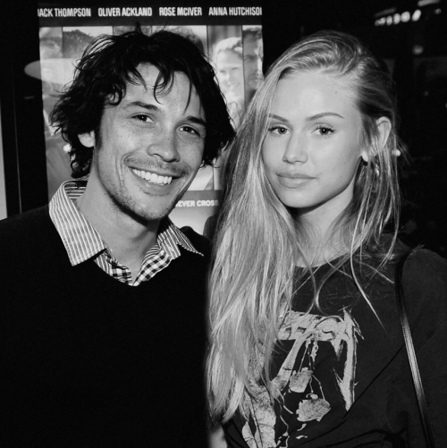 thcfinalgirl:Bob Morley & Scarlett Leithold