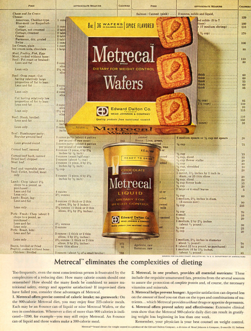 Metrecal - 1962