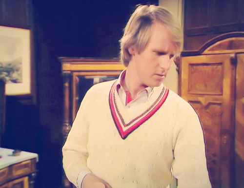 astudyinawesome:  The Fifth Doctor in Black Orchid  I could try to say something insightful about Bl
