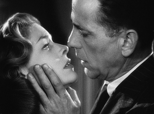 connerys: Lauren Bacall and Humphrey Bogart in Dark Passage (1947) dir. Delmer Daves
