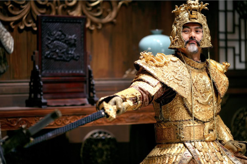 Costumes from “Curse of the Golden Flower”, an epic drama set in the Tang Dynasty